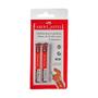 Imagem de Grafite para lapiseiras 0.5mm HB Faber-Castell Max resistente com 2 de 24 unidades