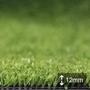 Imagem de Grama Sintética Decorativa Playground Área Externa 0,5m² 50cm x 100cm Verde 12mm One Grass