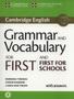 Imagem de Grammar and vocabulary for first and first for schools - book with answers and audio - CAMBRIDGE UNIVERSITY PRESS DO BRASIL