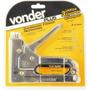 Imagem de Grampeador e pinador manual em chapa de aço cromado - Vonder
