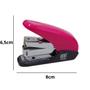 Imagem de Grampeador Mini Light Force Yes Cores 24/6 24/8 com Extrator Mola Resistente Retração Automática