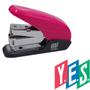 Imagem de Grampeador Mini Light Force Yes Cores 24/6 24/8 com Extrator Mola Resistente Retração Automática