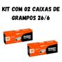 Imagem de Grampo 26/6 c/5000 jocar office galvanizado com 02 unidades