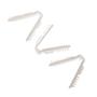 Imagem de Grampo Clamp C6 Branco - Pacote Com 50 Pecas - TRES-P