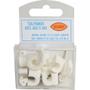 Imagem de Grampo Fixa Fio Romeplast 07Mm Branco Com 15 Pecas