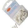 Imagem de Grampo Fixa Fio Romeplast 08Mm Branco Com 15 Pecas