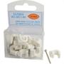 Imagem de Grampo Fixa Fio Romeplast 08Mm Branco Com 15 Pecas