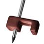 Imagem de Grampo Fixa Fio Tipo Garra Sforplast 14/16 Marrom Com 100 Pecas 2461