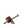 Imagem de Grampo Fixa Fio Tipo Garra Sforplast 18/20 Marrom Com 100 Pecas  2458