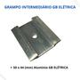 Imagem de Grampo Fixador Middle Clamp Painel Solar Alumínio Kit 02 Und