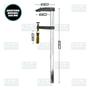 Imagem de Grampo Sargento Tipo F Profissional Marceneiro 120x600 Mm