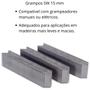 Imagem de Grampo SW 15mm para quadros molduras grampeador pneumático 2000 unidades