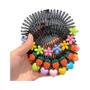 Imagem de Grampos de Cabelo Coloridos Estilo Y2K - 3 Peças com Design de Estrelas e Coelho