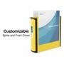 Imagem de Grampos para Binder Better - 5cm Amarelos - Pacote com 540 Folhas