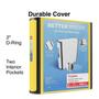 Imagem de Grampos para Binder Better - 5cm Amarelos - Pacote com 540 Folhas