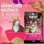 Imagem de Granulado De Madeira Higiênico para Gatos Absorve 5x Mais