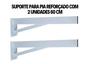 Imagem de Grapa suporte para Pia Parafusar Super Reforçado mão francesa 60cm com 2 Unidades