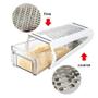 Imagem de Grater Legumes Triturador de fatiador de parmesão para cortador de queijo de repolho multi aço inoxidável com acessórios de cozinha de contêiner Fatiadores Manuais