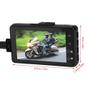 Imagem de Gravador de condução de motocicleta Qiilu 1080p HD DVR 120 à prova d'água