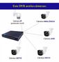 Imagem de Gravador Dvr Com 4 Canais Tipo Mhdx 4 Em 1 1080p App Celular