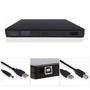 Gravador Usb Externo de CD/DVD Slim Externo - DG-100 - Dex Imagem de Gravador Usb Externo de CD/DVD Slim Externo - DG-100 - Dex