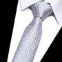Imagem de Gravatas Jacquard Xadrez Douradas Para Acessórios De Camisa Da Moda Masculina
