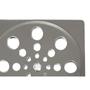 Imagem de Grelha Aco Inox Quadrada Overtime 15X15Cm Com Fecho