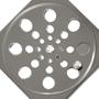 Imagem de Grelha Aco Inox Quadrada Overtime 15X15Cm Com Fecho
