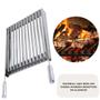 Imagem de Grelha Argentina 30X45 Parrilla P/ Churrasqueira Inox Grill