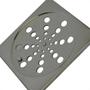Imagem de Grelha Inox Dacunha Quadrada 15Cm Com Fecho