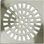 Imagem de Grelha Plastica Grap Quadrada Cromada 15X15 5503-Cr - Kit C/6