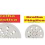 Imagem de Grelha Plastica Overtime Redonda Branca Com Fecho 10 180001