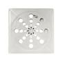 Imagem de Grelha Plastica Quadrada Branca Overtime 10X10Cm Com Fecho