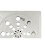Imagem de Grelha Plastica Quadrada Branca Overtime 15X15Cm Com Fecho