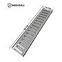 Imagem de Grelha Ralo Inox 304 com Aro 10cm x 50cm Chato com Tela