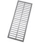Imagem de Grelha Ralo Linear 20x100 Alumínio com Aro - 2 peças 50cm