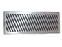 Imagem de Grelha Ralo Linear Reforçado 20x30 modelo Diagonal com Tela Anti Insetos - Aluminio - Ficone Reis