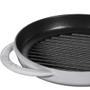 Imagem de Grelha staub redonda com alça em ferro fundido com cinza grafite 22cm 405117810