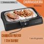 Imagem de Grelhador Eletrico Churrasqueira Gourmet Portátil 1800w 8 Niveis de Temperatura até 200C