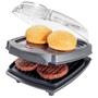 Imagem de Grill Burger Oster 2 Em 1 Ogrl500 Inox Com Estufa 127v