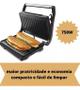 Imagem de Grill E Sanduicheira Inox Bak Gourmet 750W 110V