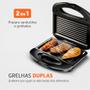 Imagem de Grill E Sanduicheira Inox Mondial Premium S-07 800W 127V