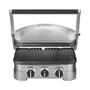 Imagem de Grill elétrico griddler cuisinart 220v gr-4ncbrb