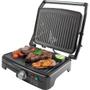 Imagem de Grill Elétrico Mallory Asteria Preto com Inox 127V