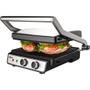 Imagem de Grill Elétrico Multiuso Preto/Prata Oster 127V 1500W OGRL660-127V