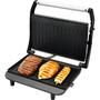 Imagem de Grill panini inox lenoxx 850w preto pgr165