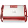 Imagem de Grill panini inox lenoxx 850w vermelho pgr165