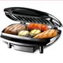 Imagem de Grill Sanduicheira Mondial com coletor de Gordura G-07 Misteira Grande Max Premium Inox 1200W