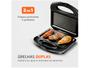 Grill/Sanduicheira Mondial Premium S-07 Retangular 850W Imagem de Grill/Sanduicheira Mondial Premium S-07 Retangular 850W