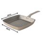 Imagem de Grill Sartin Cook Mimo Style Champanhe 24Cm/1,2L Em Alumínio